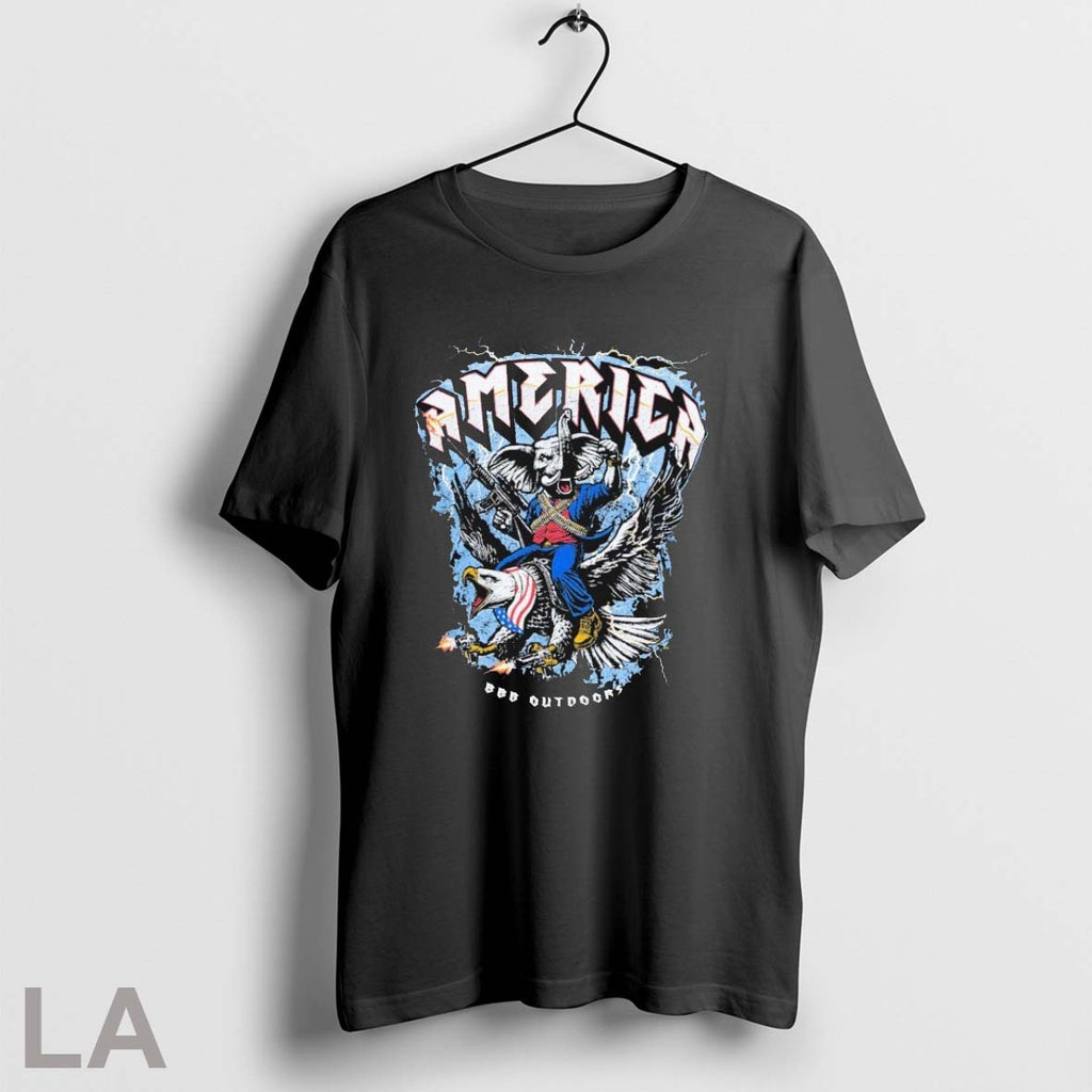 Original Triple B Outdoors American Elephant Eagle T-Shirts, Hoodie, Sweatshirt | InkRitualCo.com