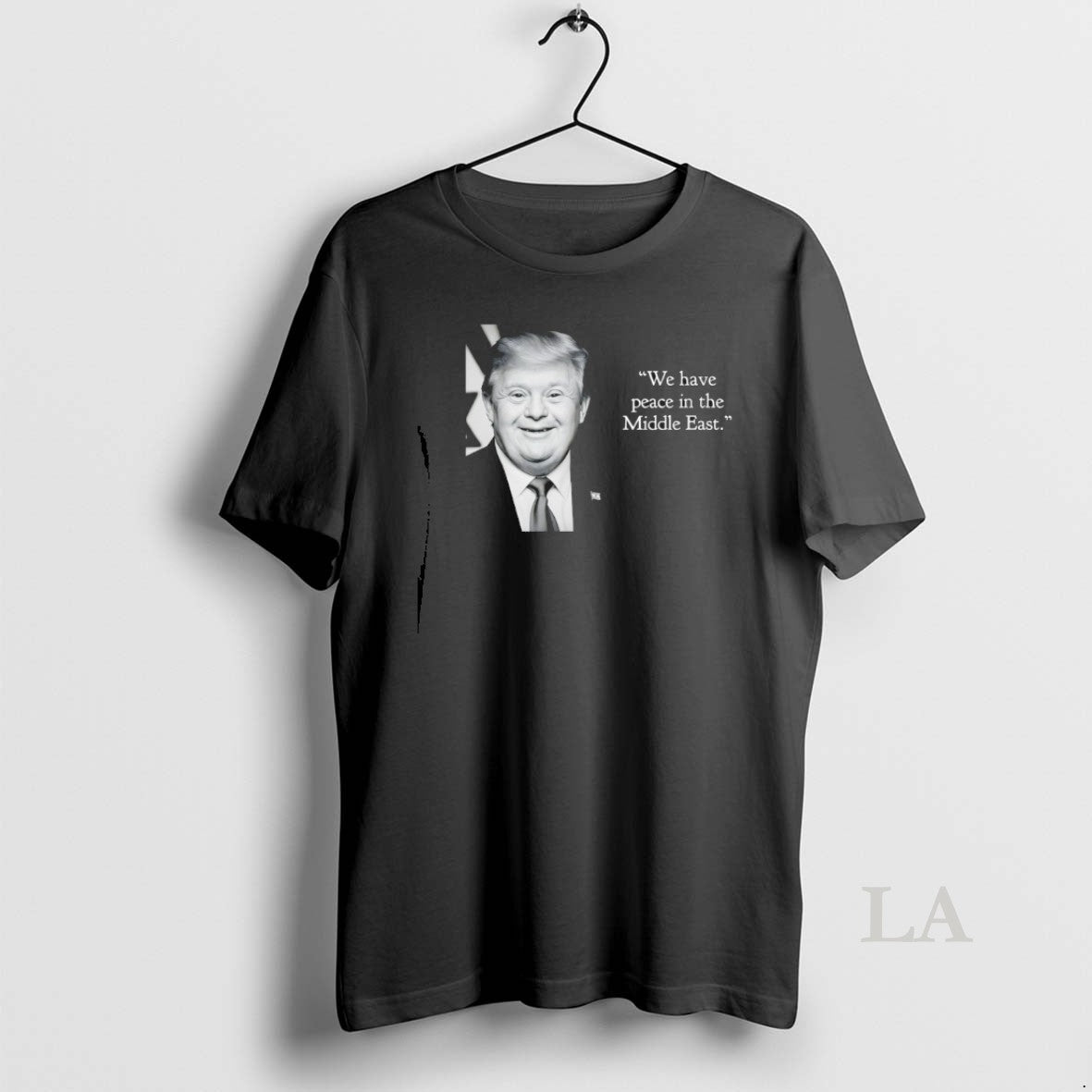 Original Trump Down Syndrome We Have Peace In The Middle East T-Shirts, Hoodie, Sweatshirt | InkRitualCo.com
