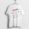 Original Trump Hes Makin A List Hes Chekin It Twice T-Shirts, Hoodie, Sweatshirt | InkRitualCo.com