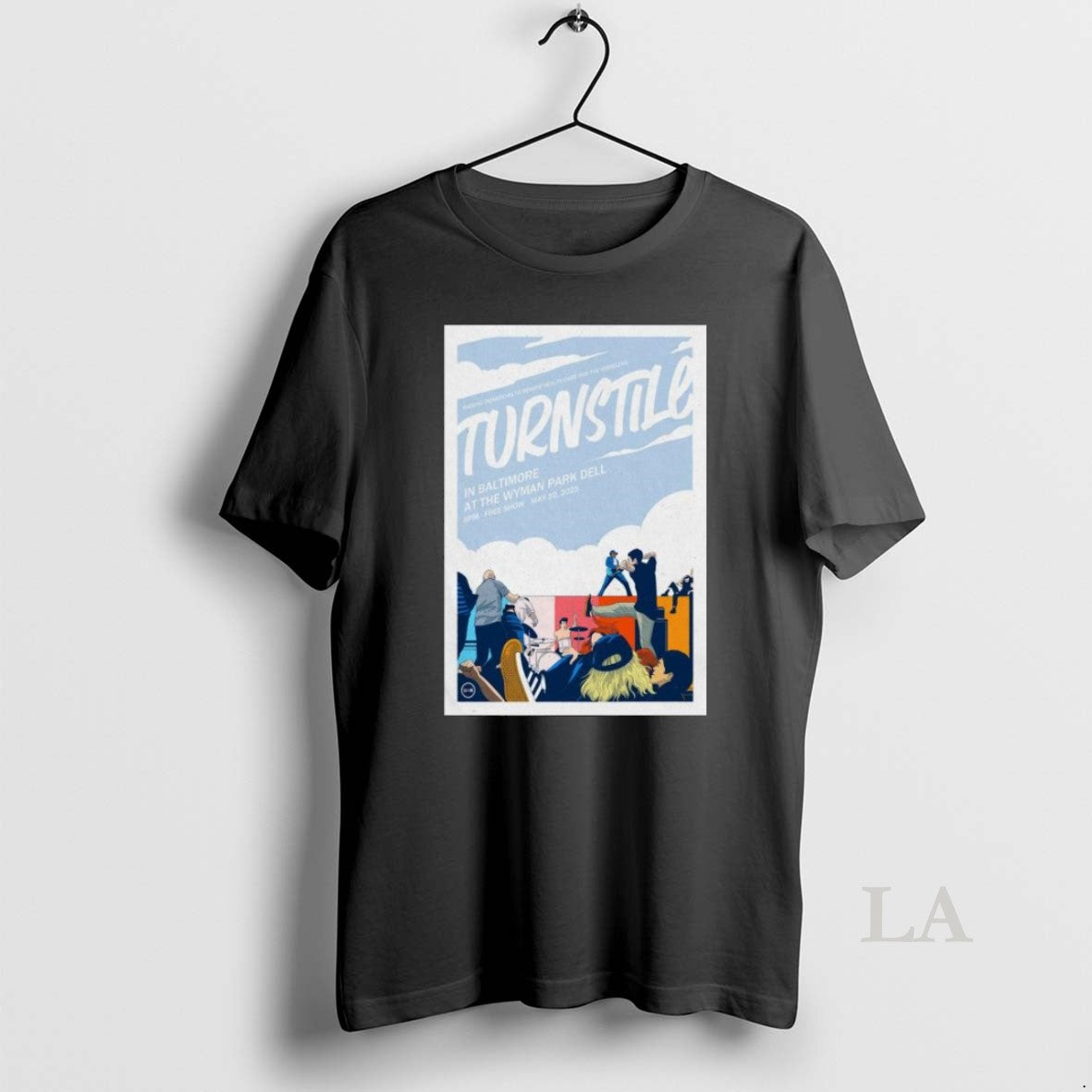 Original Turnstile May 10 2025 Wyman Park Dell Baltimore Maryland Long Sleve T-Shirts, Hoodie, Sweatshirt | InkRitualCo.com
