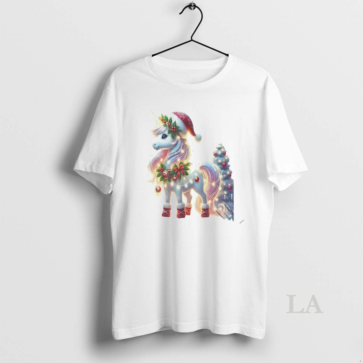Original Unicorn Wonderland Lights Magic Christmas White T-Shirts, Hoodie, Sweatshirt | InkRitualCo.com