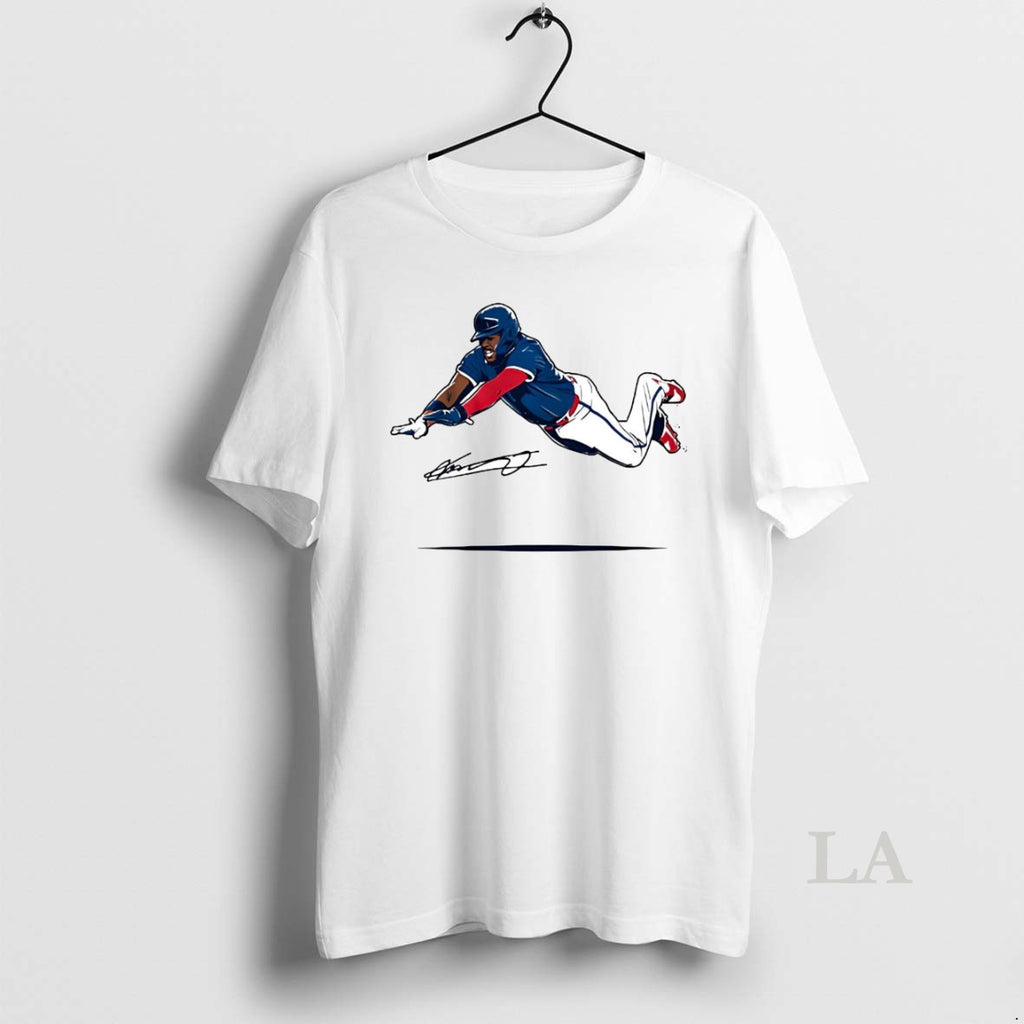 Original Vladimir Guerrero Jr Super Vlad Flying Slide Signature T-Shirts, Hoodie, Sweatshirt | InkRitualCo.com