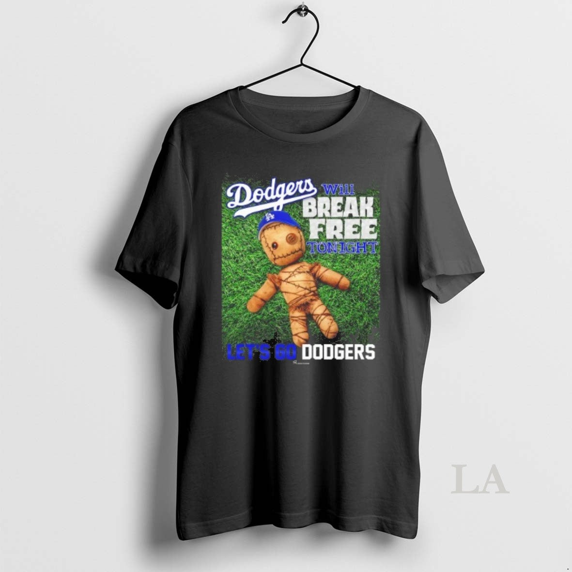 Original Voodoo Doll Will Break Free Tonight Lets Go La Dodgers T-Shirts, Hoodie, Sweatshirt | InkRitualCo.com