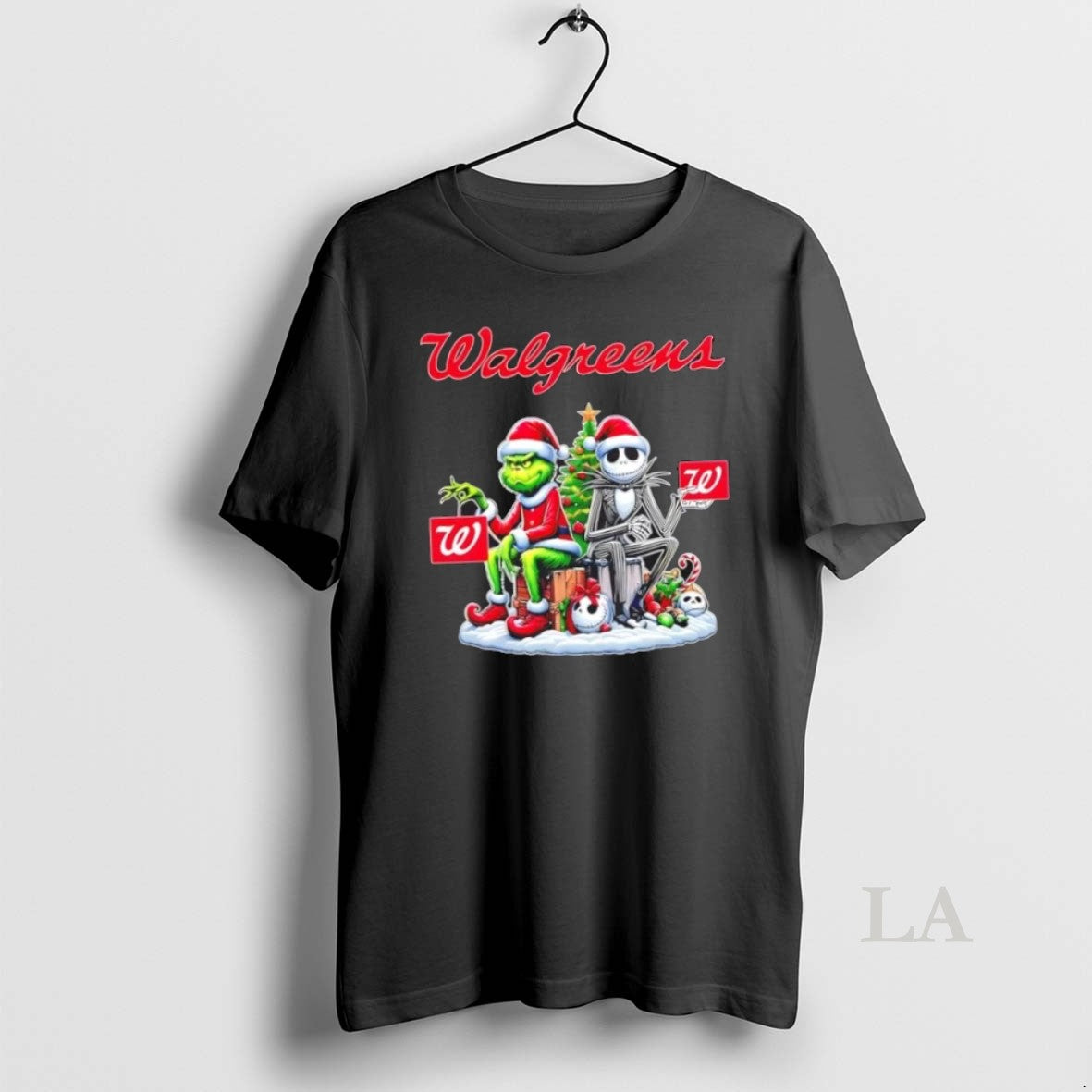 Original Walgreens X Grinch And Jack Skellington Unwilling Friends Merry Christmas T-Shirts, Hoodie, Sweatshirt