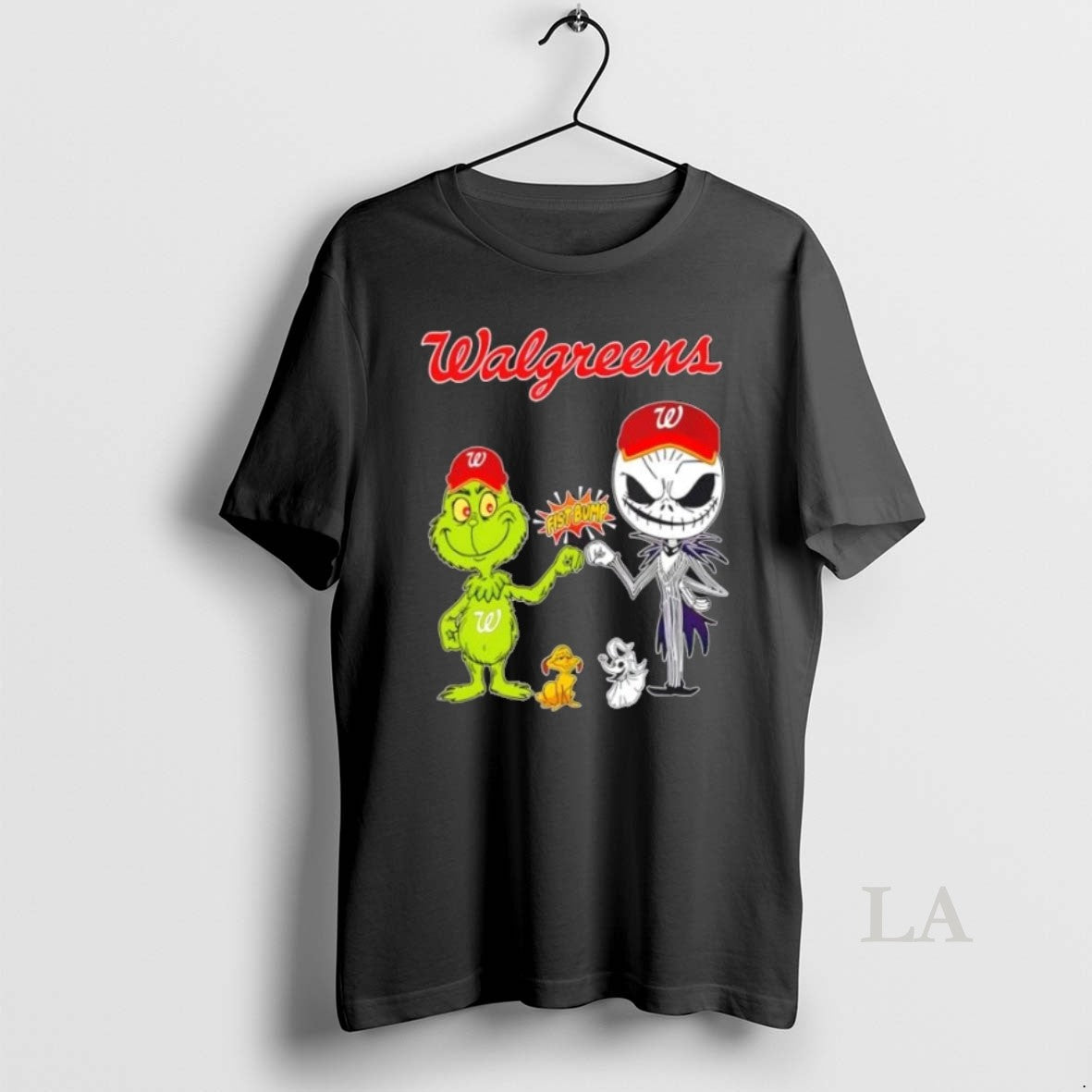 Original Walgreens X Grinch And Jack Skellington Fist Bump Uniwilling Friends T-Shirts, Hoodie, Sweatshirt | InkRitualCo.com