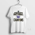Original Washington Huskies 2025 Ncaa Mens Soccer National Champions Locker Room T-Shirts, Hoodie, Sweatshirt