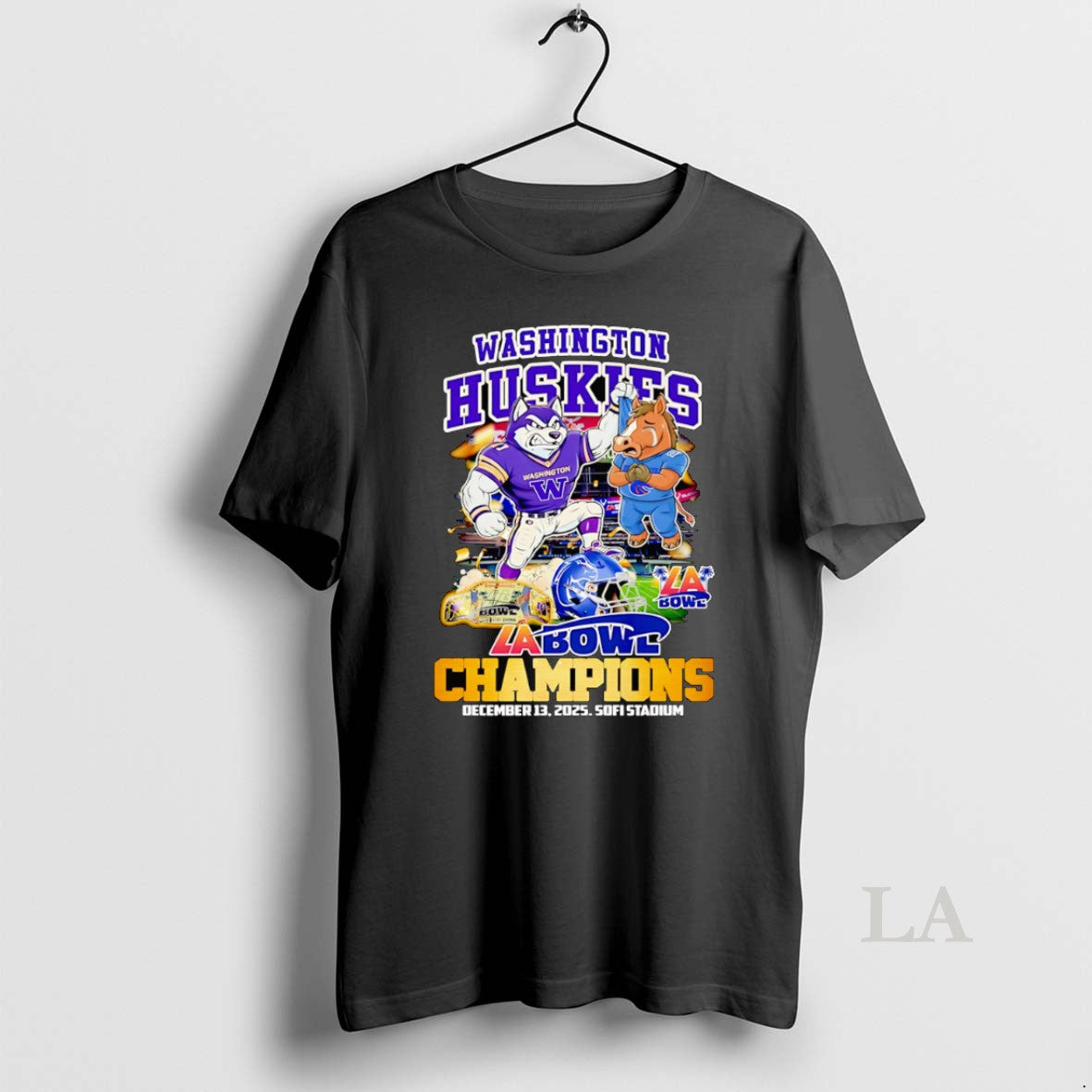 Original Washington Huskies La Bowl Champions Mascot T-Shirts, Hoodie, Sweatshirt | InkRitualCo.com