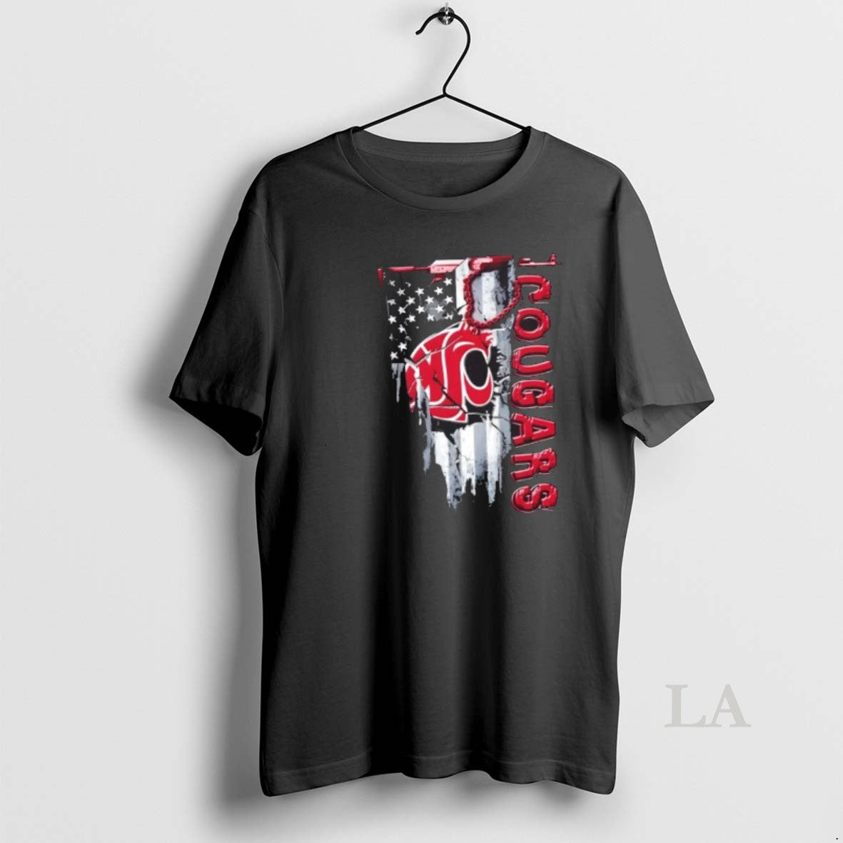 Original Washington State Cougars Football Battle Shattered Usa Flag Rip Design T-Shirts, Hoodie, Sweatshirt