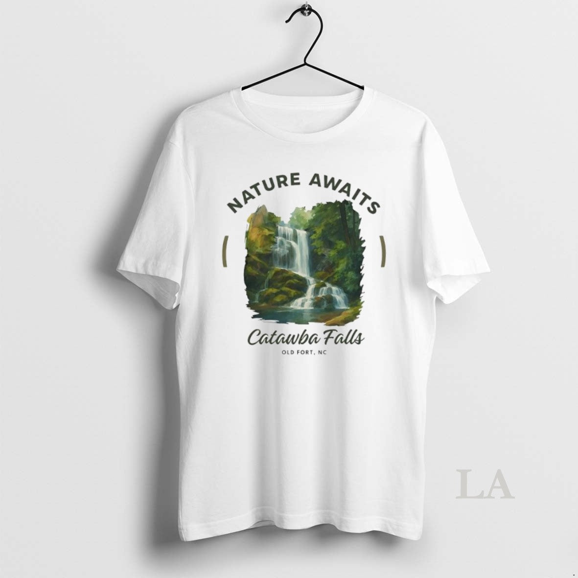 Original Waterfalls Nature Awaits Catawba Falls T-Shirts, Hoodie, Sweatshirt | InkRitualCo.com