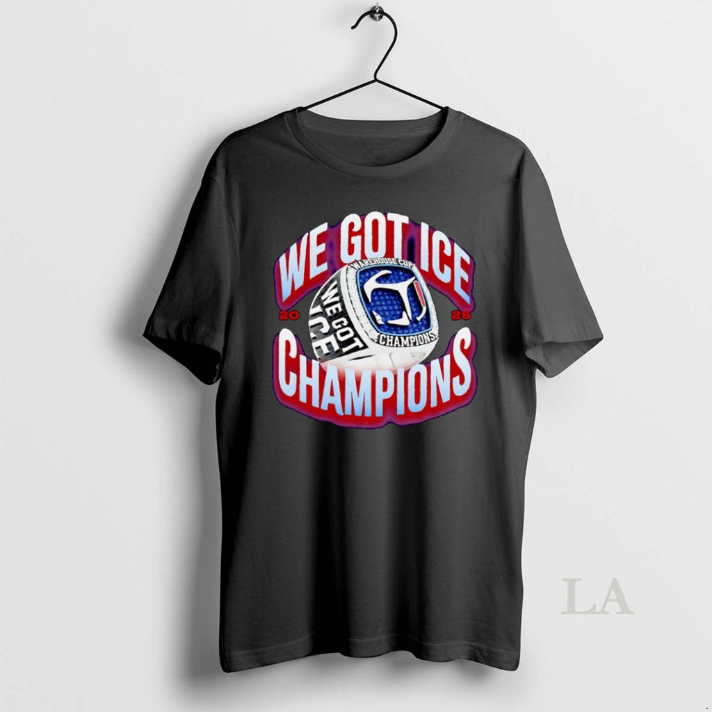 Original We Got Ice Warehouse Cup 2025 Champions Rings T-Shirts, Hoodie, Sweatshirt | InkRitualCo.com