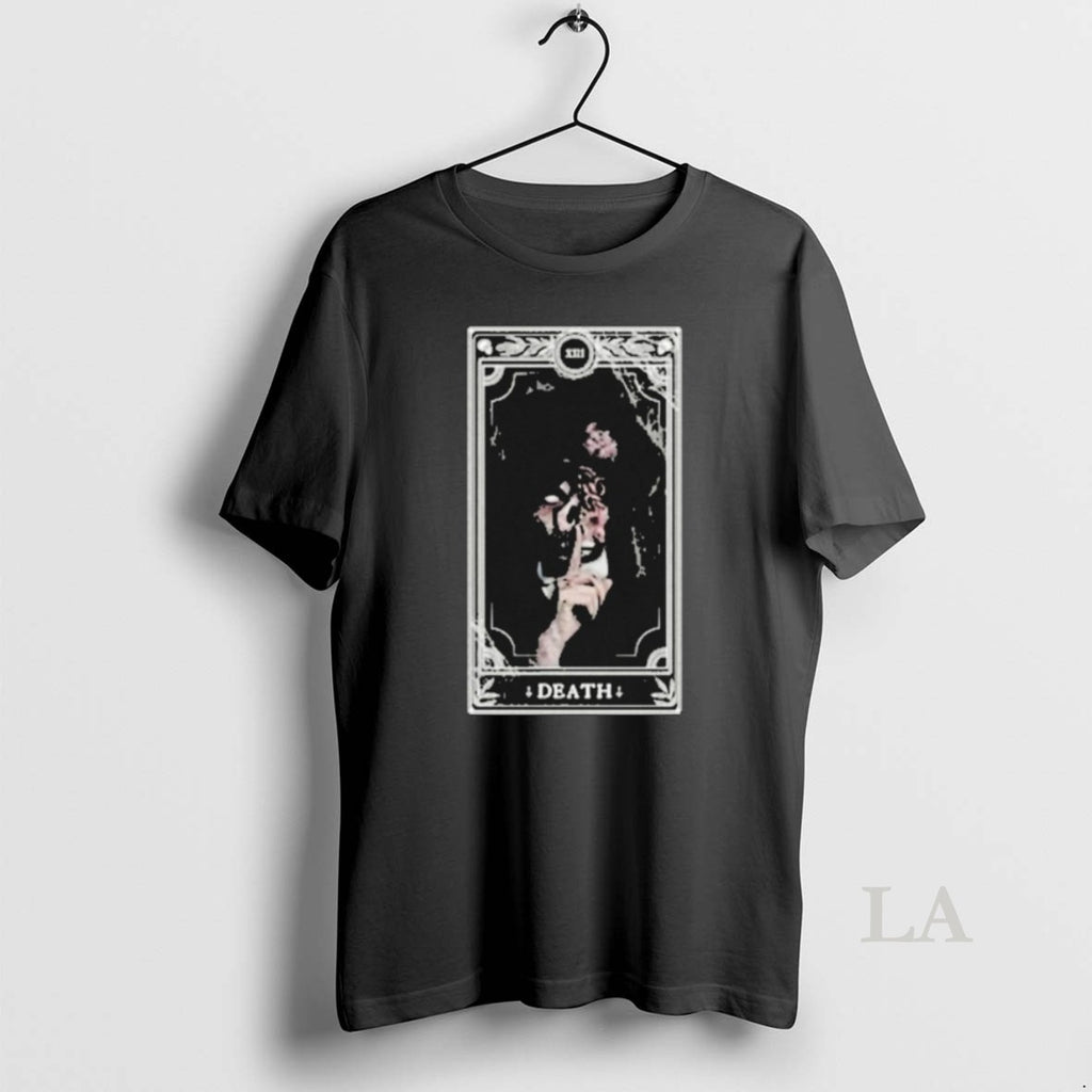 Original Wednesday Addams Death Tarot Card Xiii Gothic T-Shirts, Hoodie, Sweatshirt | InkRitualCo.com