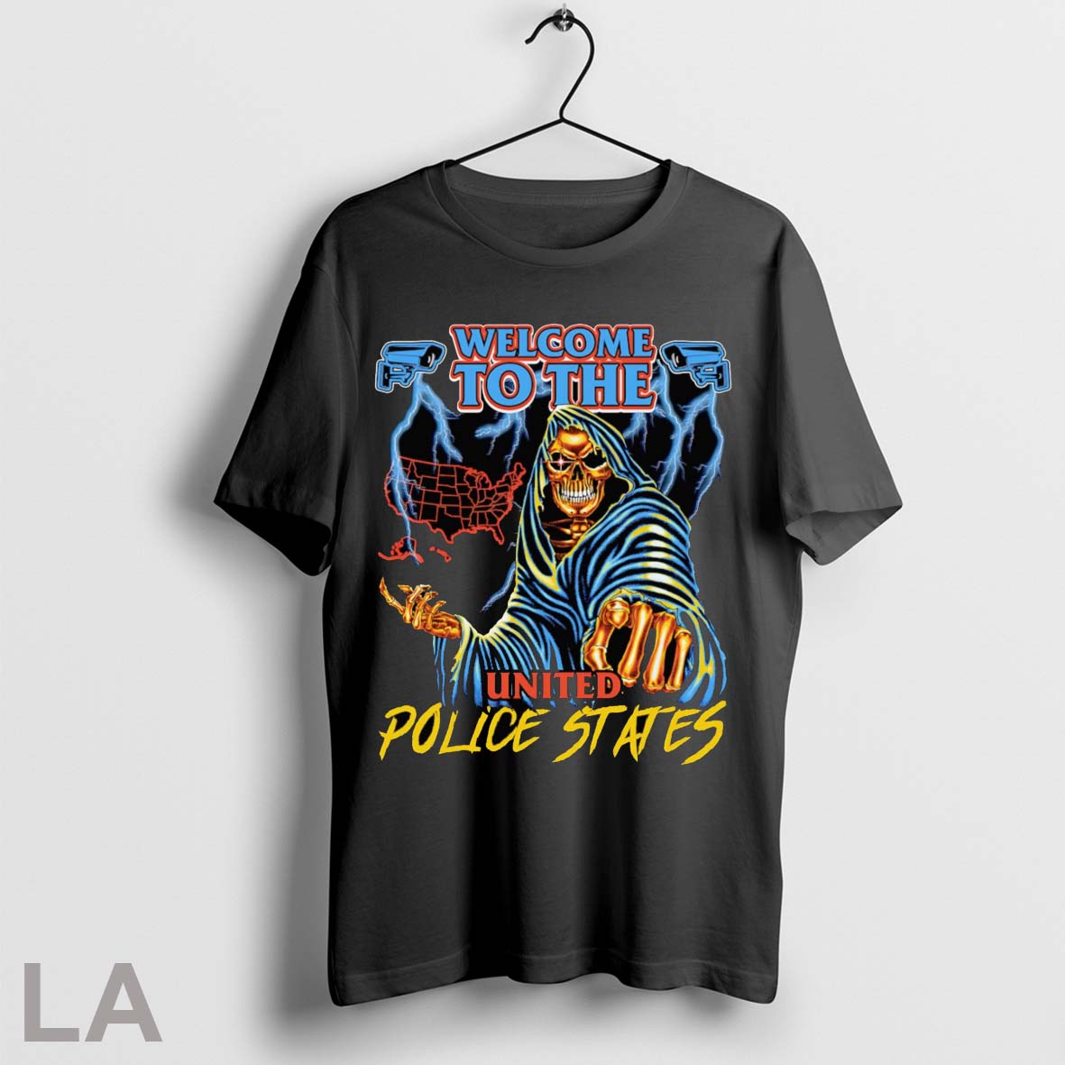 Original Welcome To The United Police States T-Shirts, Hoodie, Sweatshirt | InkRitualCo.com