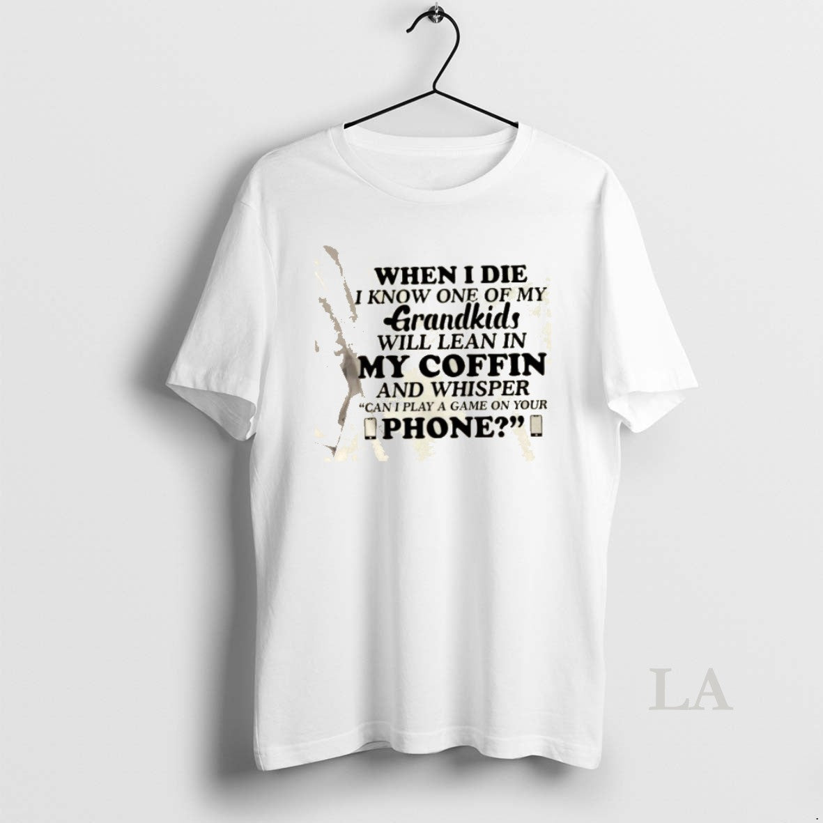 Original When I Die I Know One Of My Grandkids Will Lean In My Coffin T-Shirts, Hoodie, Sweatshirt | InkRitualCo.com