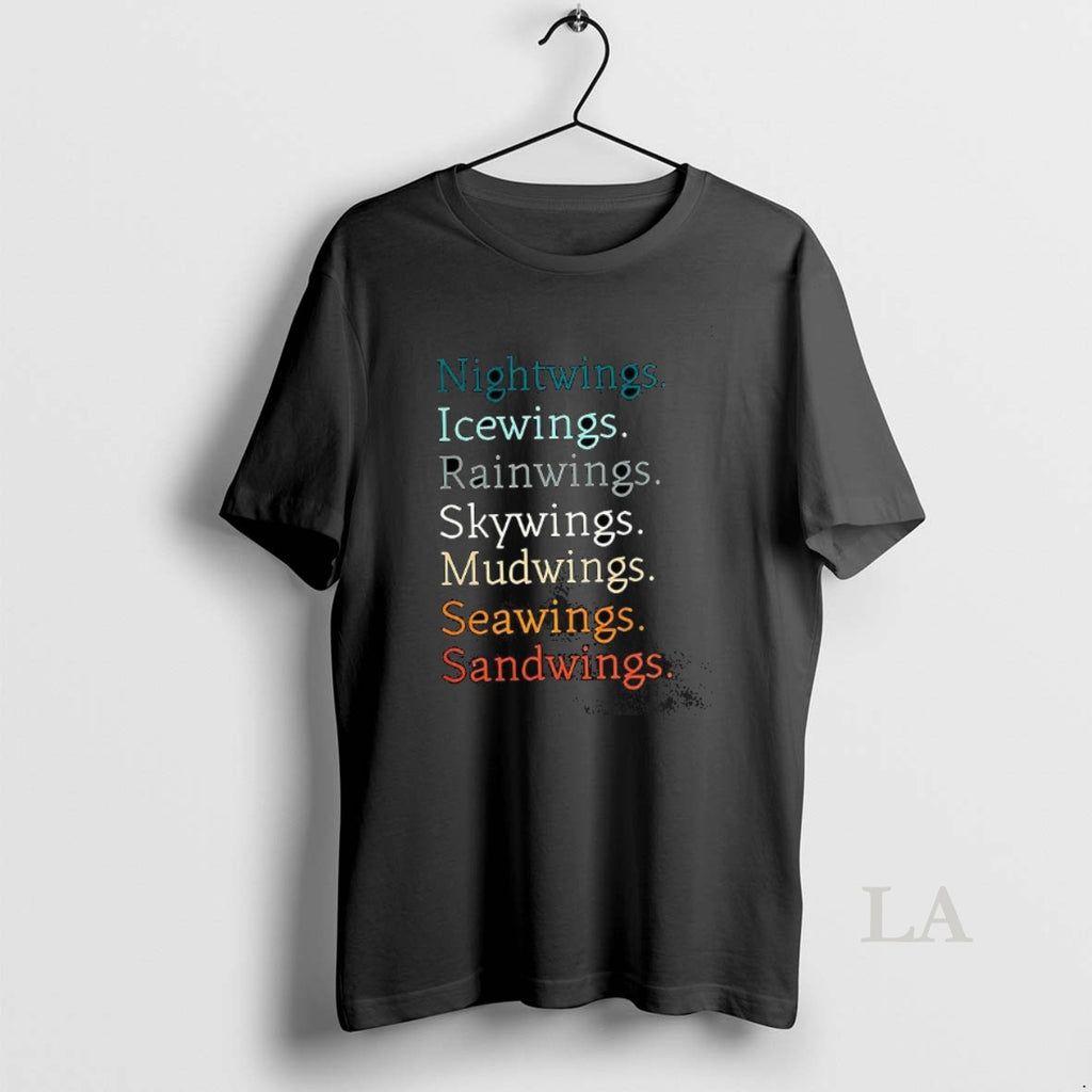 Original Wings Of Fire Dragons Names Of Dragon Tribes T-Shirts, Hoodie, Sweatshirt | InkRitualCo.com