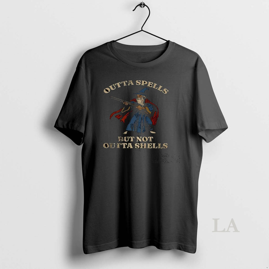 Original Wizard Fantasy Outta Spells But Not Outta Shells T-Shirts, Hoodie, Sweatshirt | InkRitualCo.com