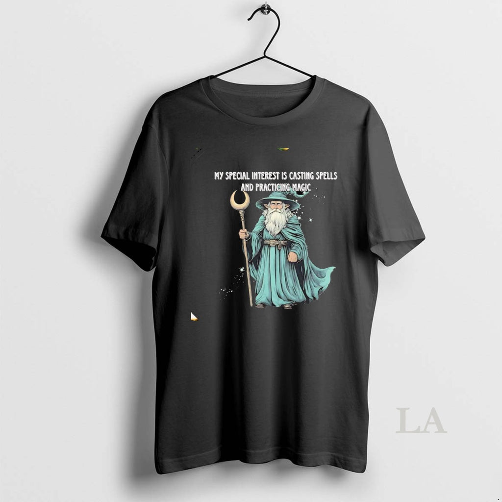 Original Wizard My Special Interest Is Casting Spells And Practicing Magic T-Shirts, Hoodie, Sweatshirt | InkRitualCo.com