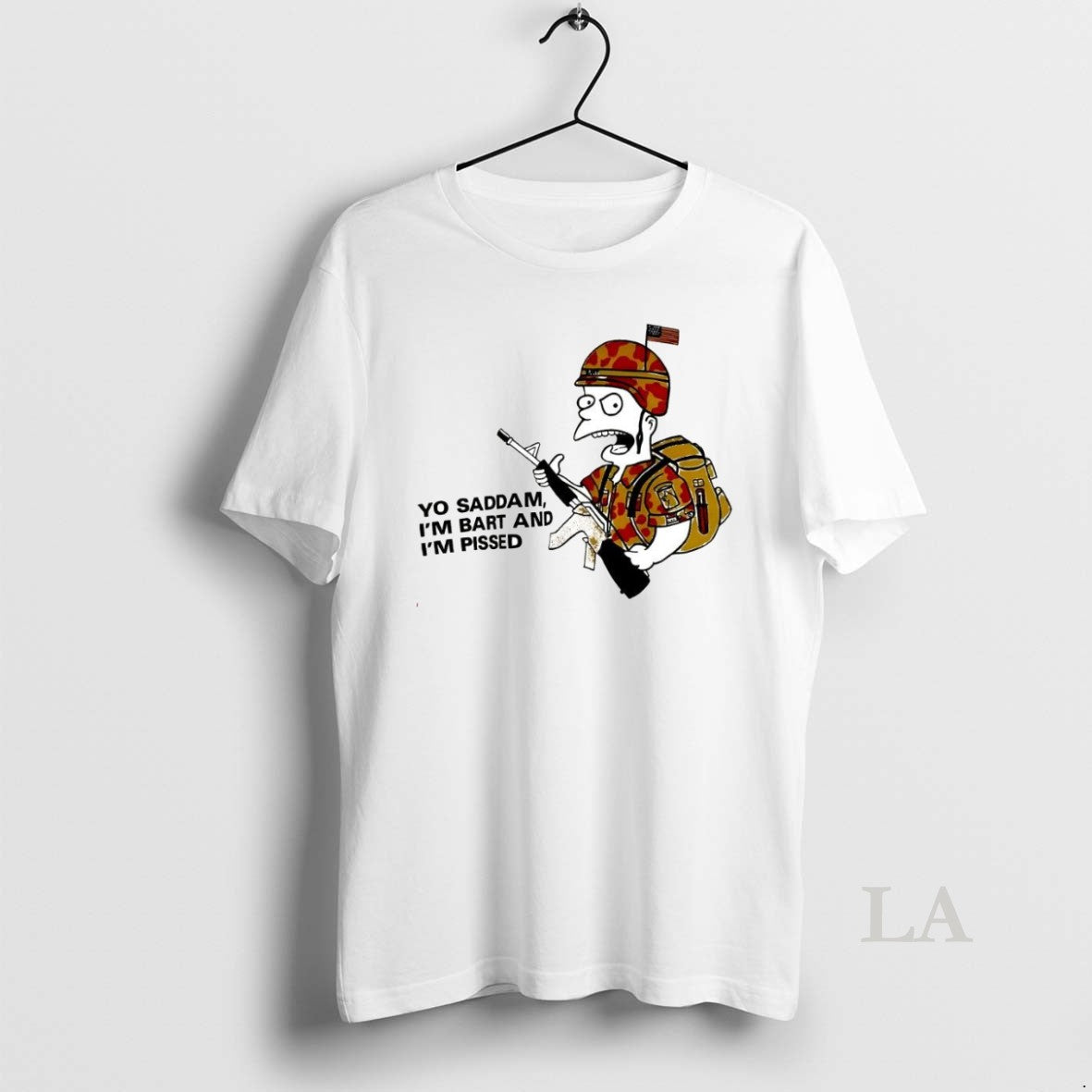 Original Yo Saddam Im Bart And Im Pissed T-Shirts, Hoodie, Sweatshirt | InkRitualCo.com