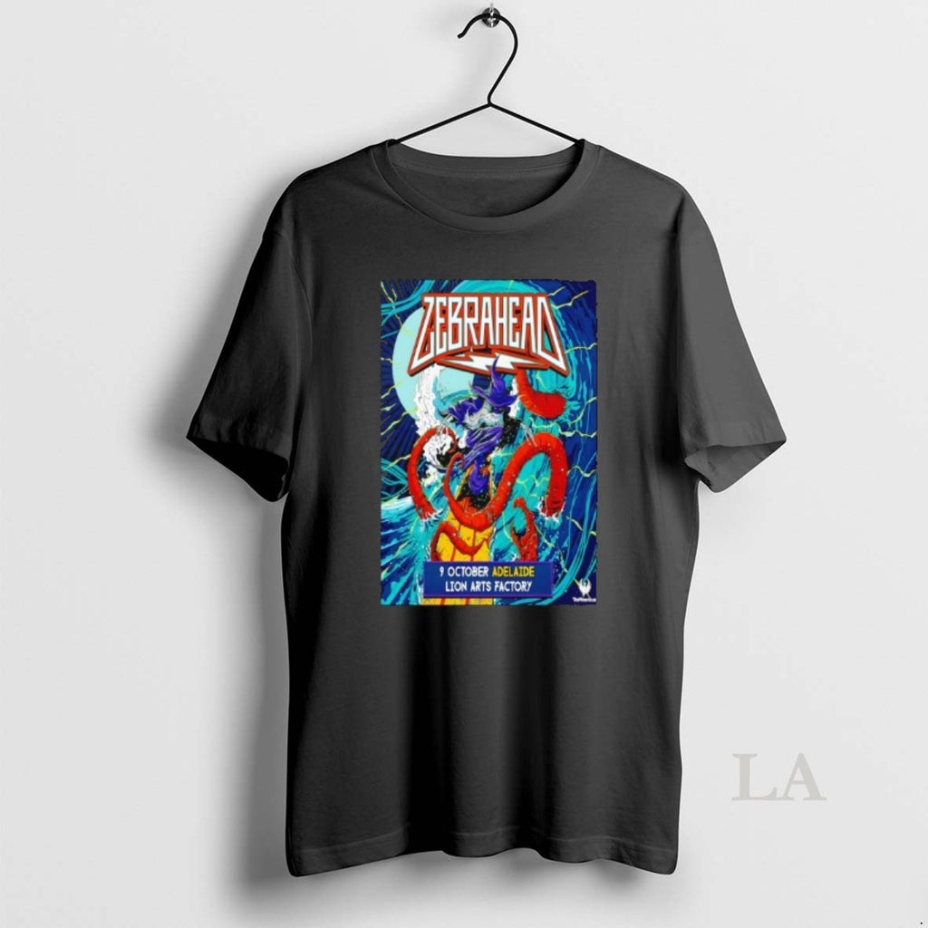 Original Zebrahead Adelaide Australia Oct 9 2025 T-Shirts, Hoodie, Sweatshirt | InkRitualCo.com