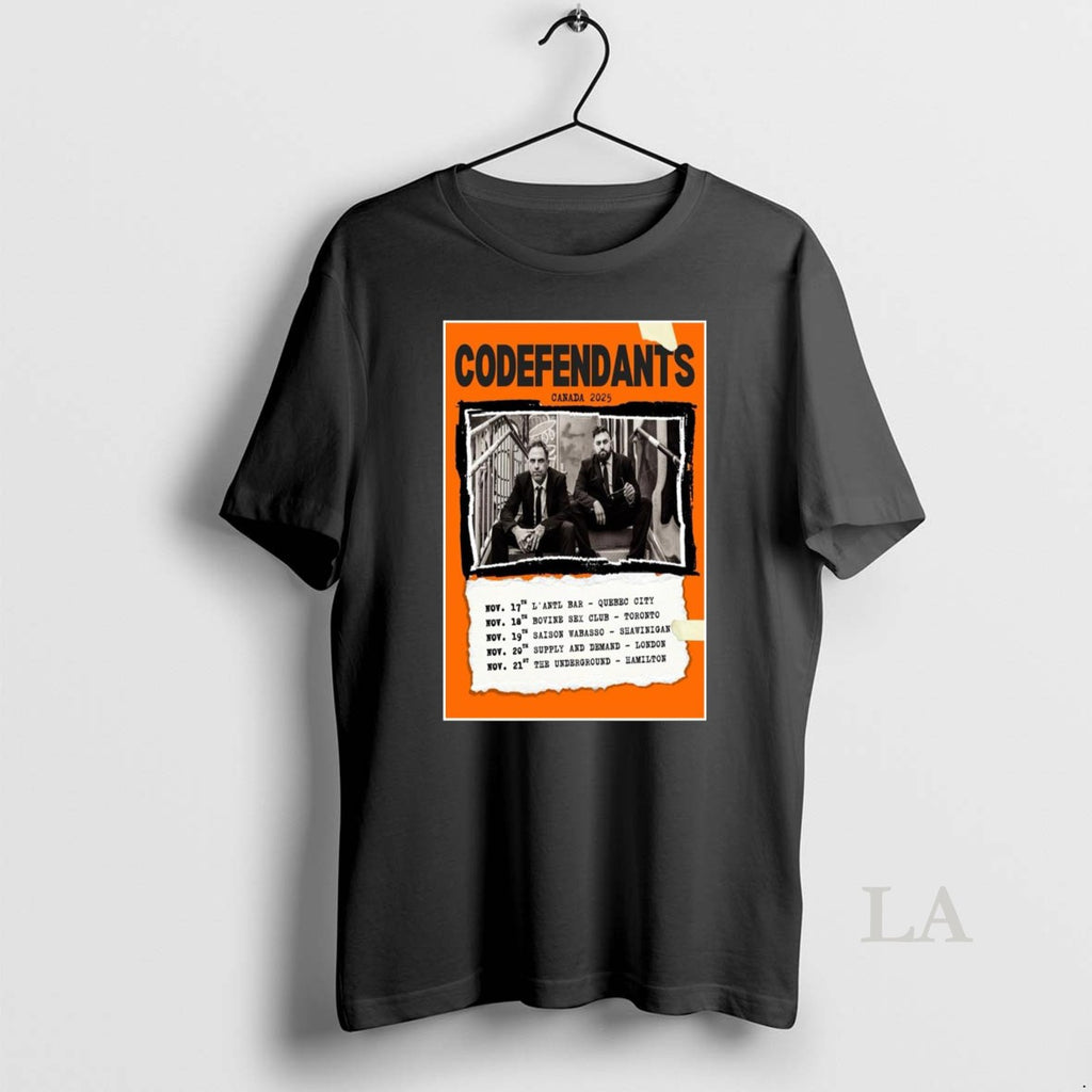 Original Codefendants Canada Tour 2025 T-Shirts, Hoodie, Sweatshirt | InkRitualCo.com