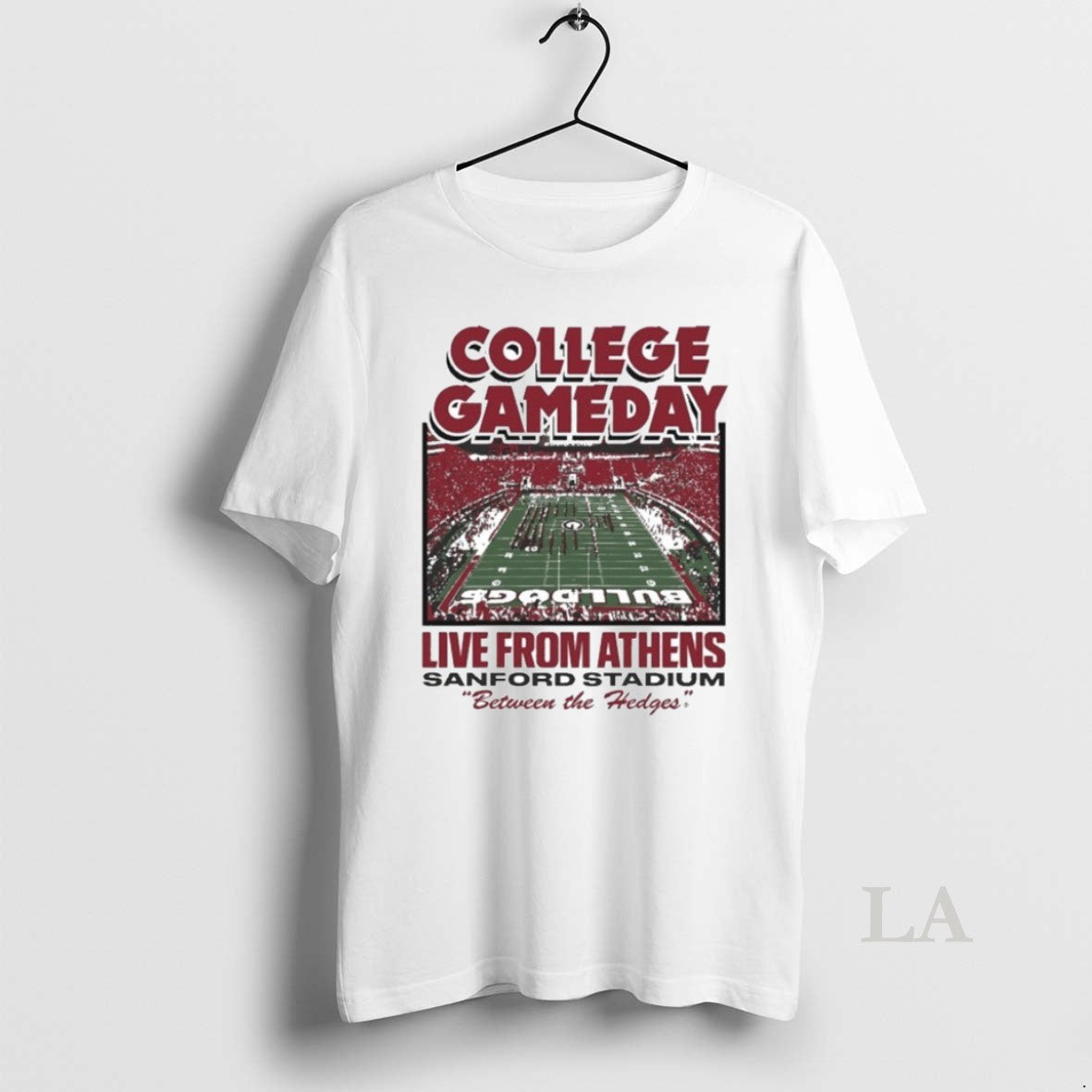 Original College Gameday Live From Athens Georgia Bulldogs Sanford Stadium Between The Hedges T-Shirts, Hoodie, Sweatshirt