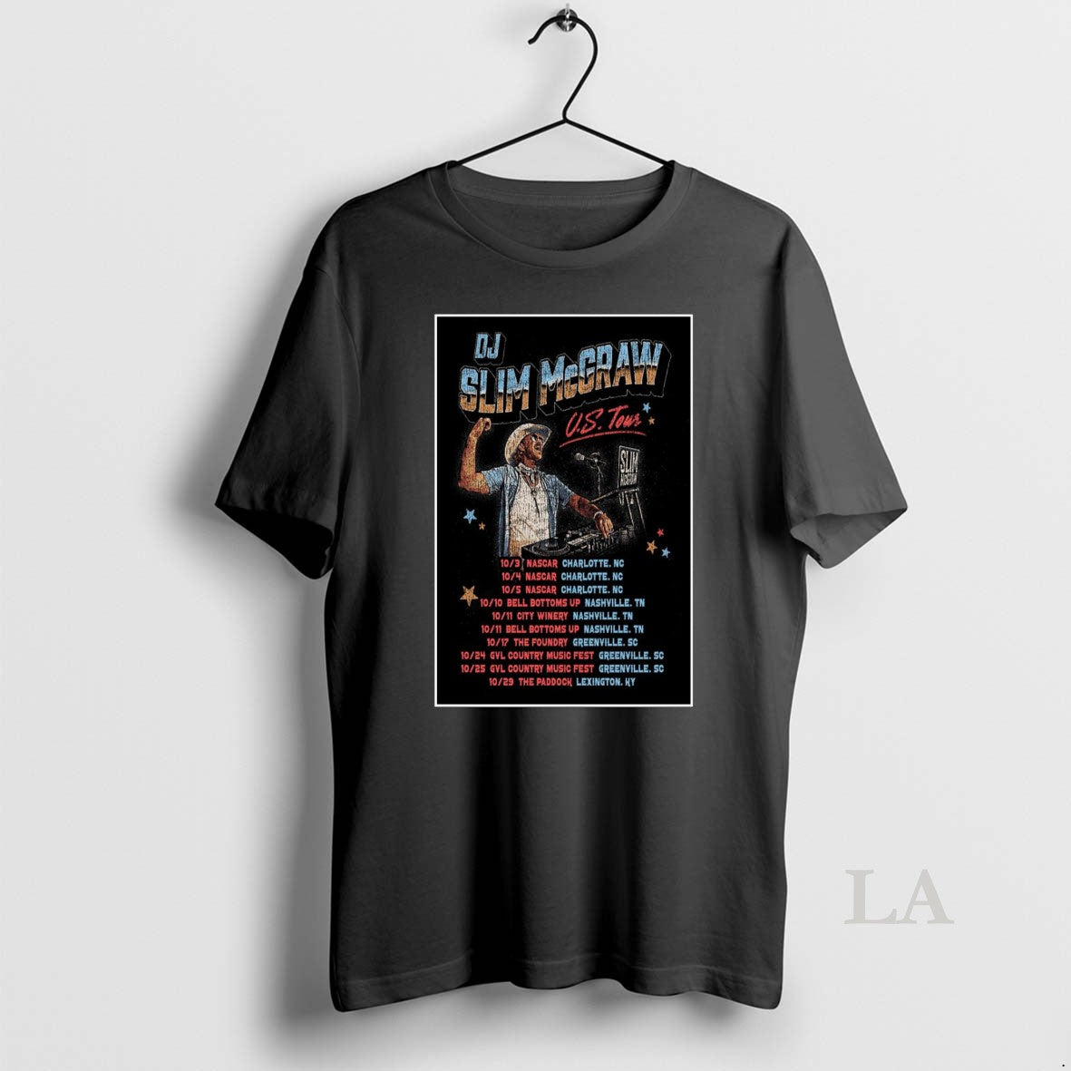 Original Dj Slim Mcgraw Us Tour 2025 T-Shirts, Hoodie, Sweatshirt | InkRitualCo.com