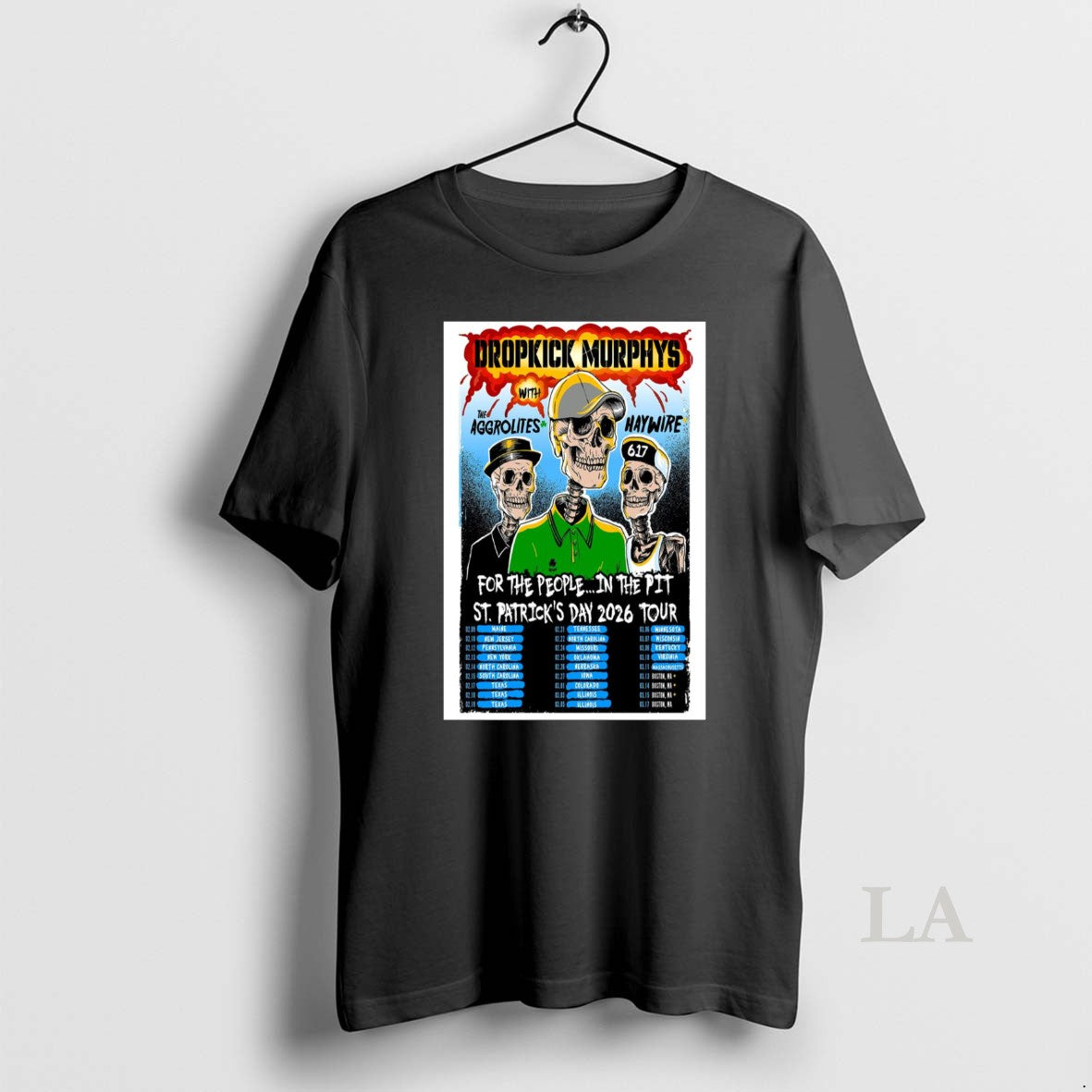 Original Dropkick Murphys St Patricks Day Tour 2026 T-Shirts, Hoodie, Sweatshirt | InkRitualCo.com