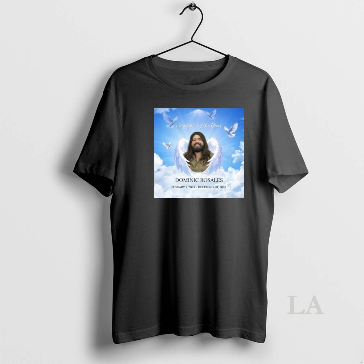 Original Employee Of The Year Dominic Rosales January 1 2025 December 31 2025 T-Shirts, Hoodie, Sweatshirt | InkRitualCo.com
