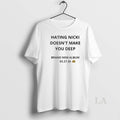 Original Hating Nicki Doesnt Make You Deep New Album 3 27 26 T-Shirts, Hoodie, Sweatshirt | InkRitualCo.com