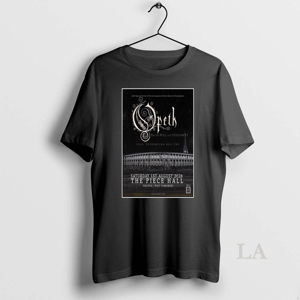 Original Opeth August 1 2026 The Piece Hall Concert T-Shirts, Hoodie, Sweatshirt | InkRitualCo.com