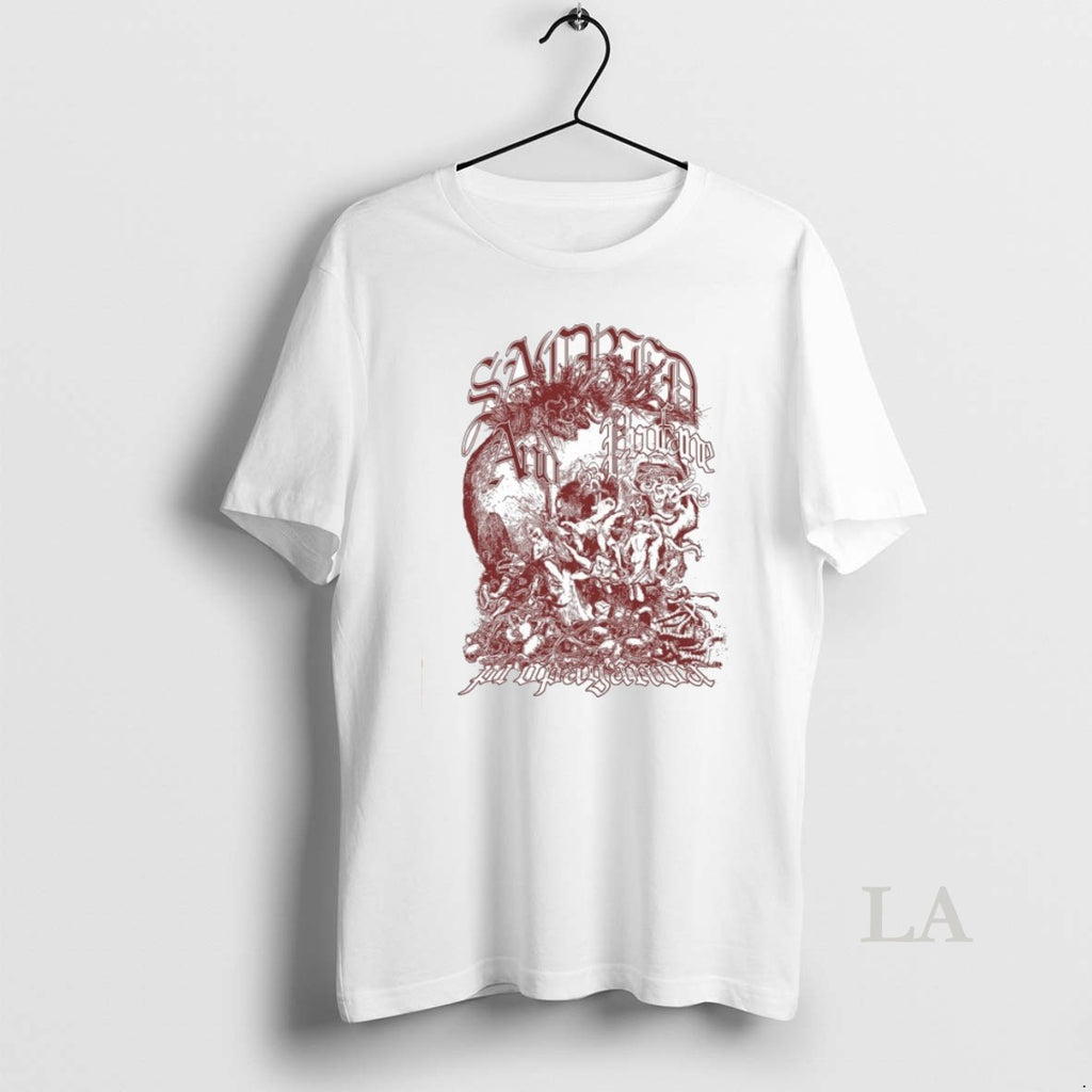 Original Propaganda Sacred And Profane Carnage Skull T-Shirts, Hoodie, Sweatshirt | InkRitualCo.com