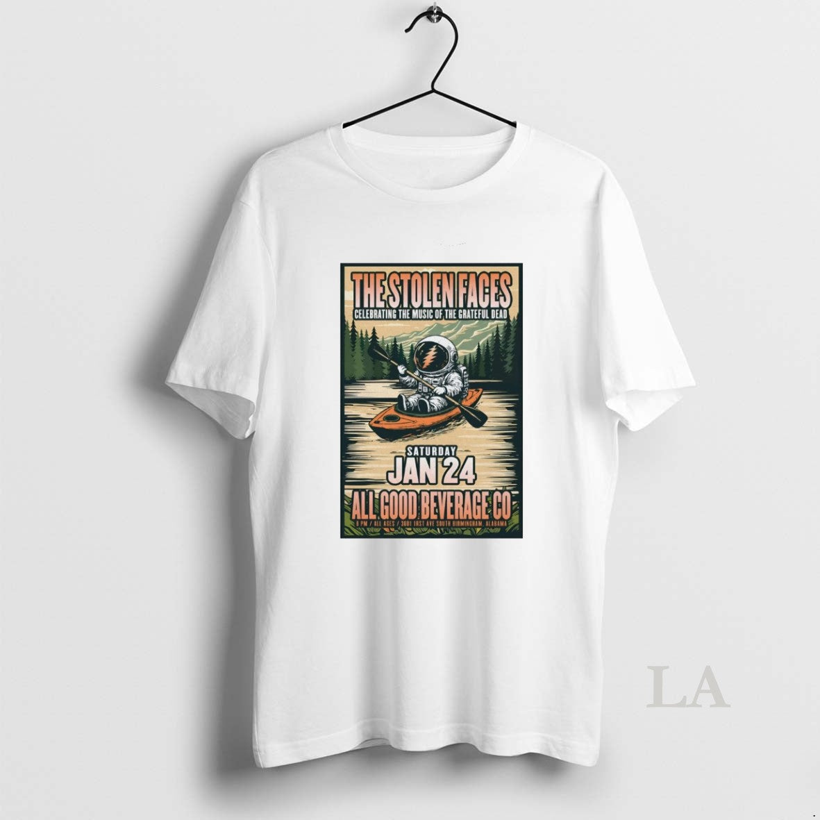 Original The Stolen Faces Celebrating The Music Of The Grateful Dead January 24 2026 Birmingham T-Shirts, Hoodie, Sweatshirt