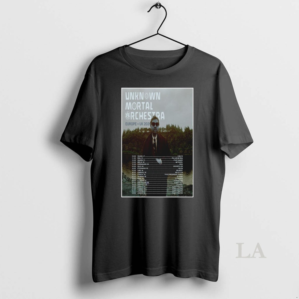 Original Unknown Mortal Orchestra Europe Uk 2026 T-Shirts, Hoodie, Sweatshirt | InkRitualCo.com