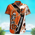 Orioles Skeleton Dancing Baltimore Orioles Shirt - Orioles Hawaiian Shirt