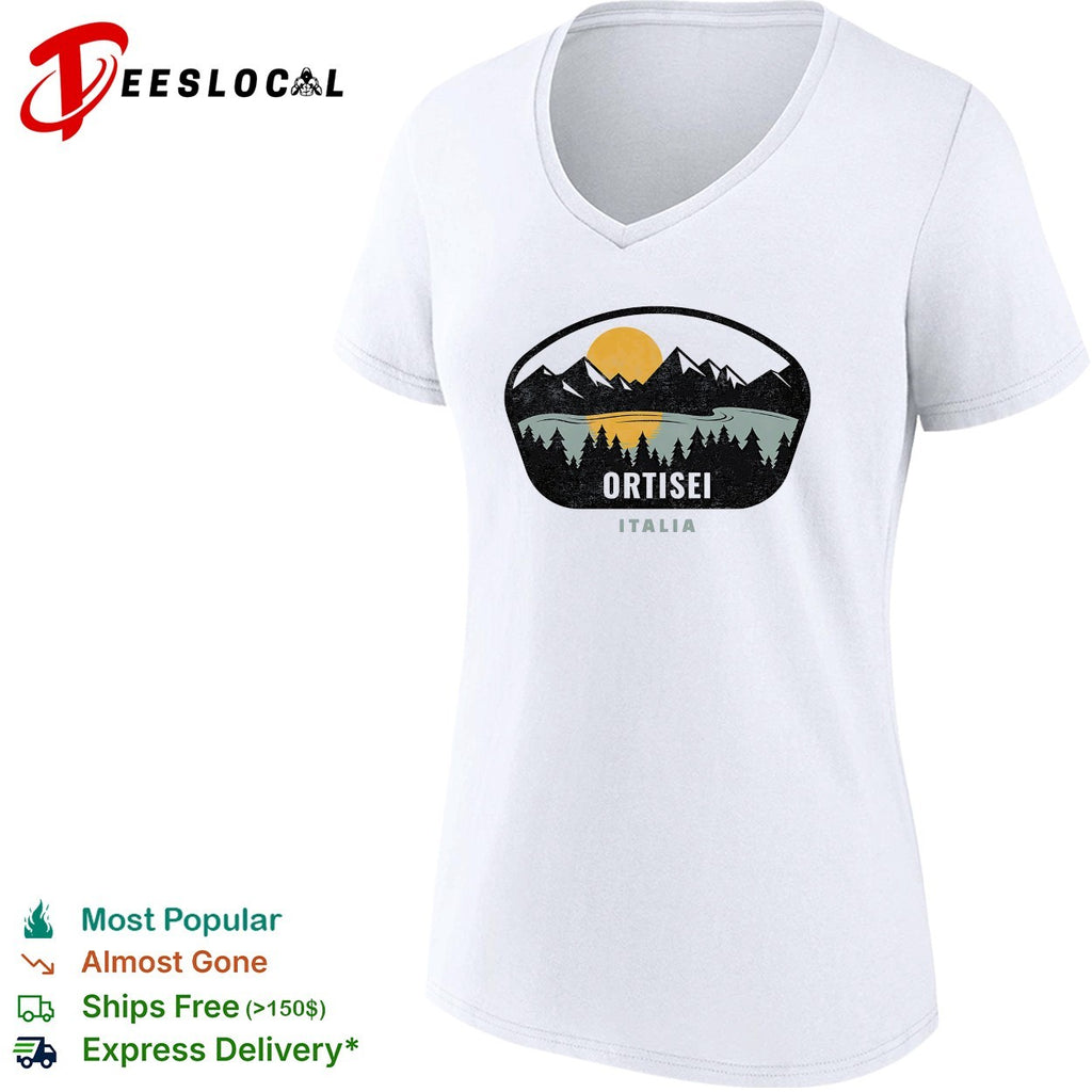 Ortisei Italia mountain shirt