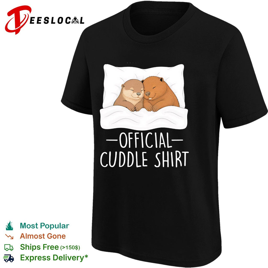 Otter and bear official cuddle shirt