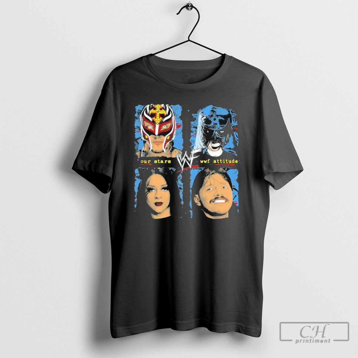 Our Stars Wwf Attitude The Big 4 T-Shirts, Hoodie, Sweatshirt | InkRitualCo.com