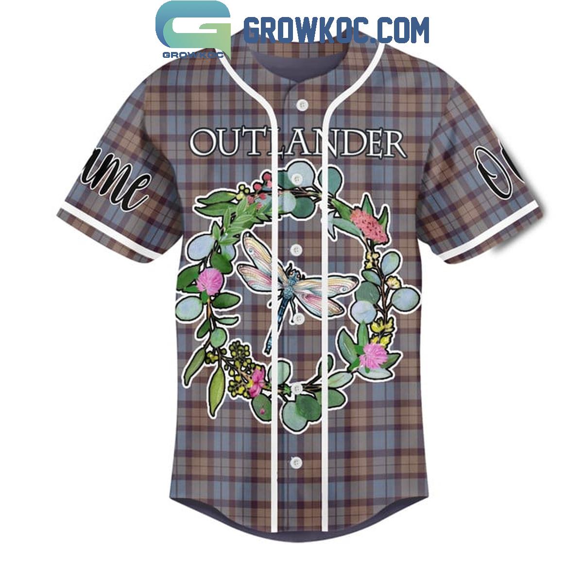 Outlander Just Call Me Sassenach Personalized Baseball Jersey