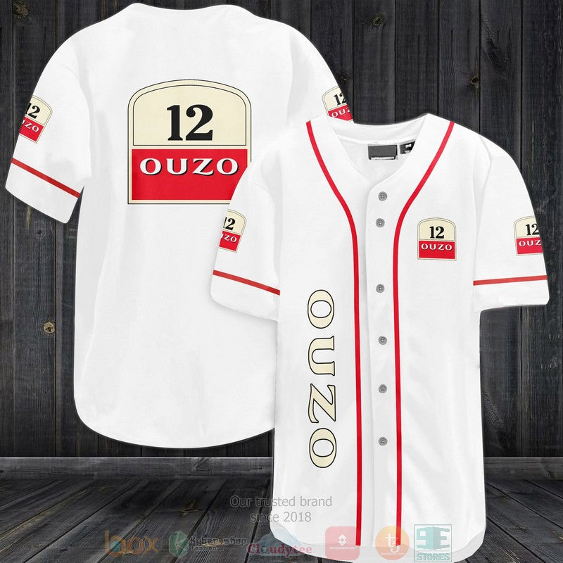 Ouzo 12 Baseball shirt