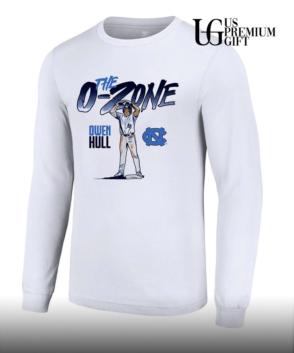 Owen Hull The O-Zone North Carolina Tar Heels baseball logo shirt