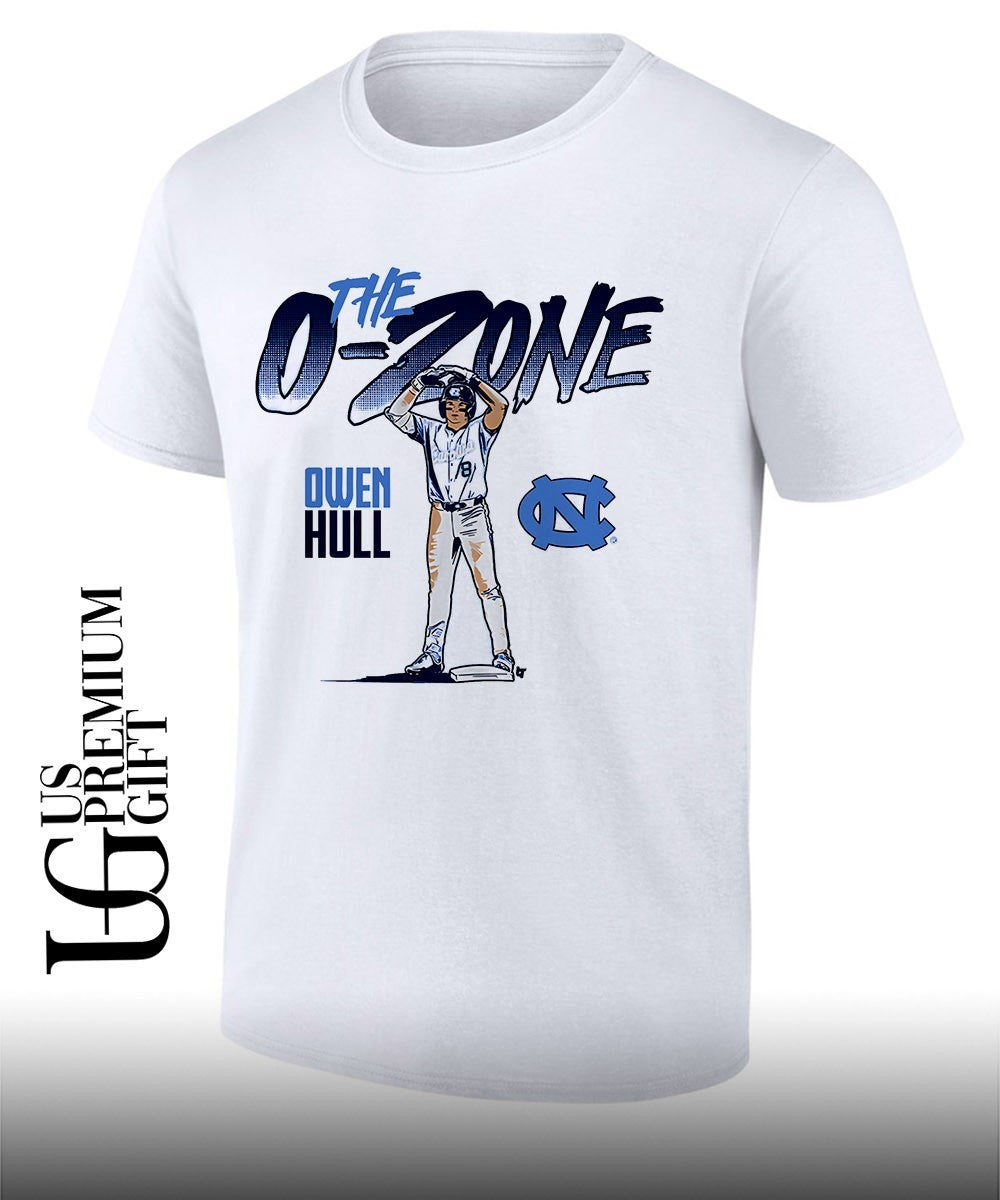 Owen Hull The O-Zone North Carolina Tar Heels baseball logo shirt