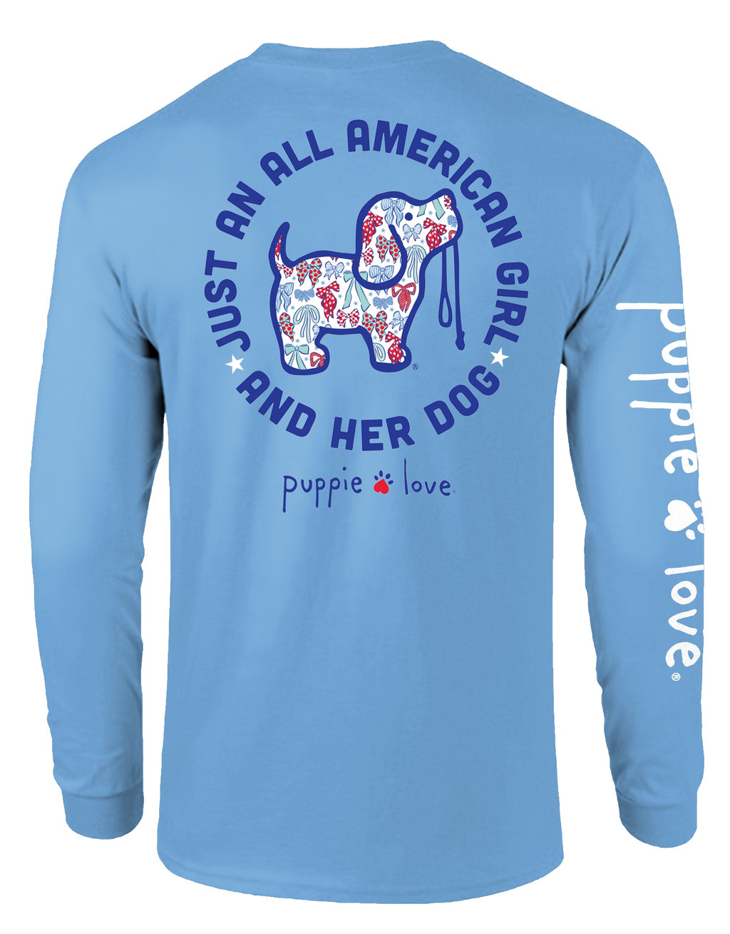 ALL AMERICAN GIRL PUP, ADULT LS