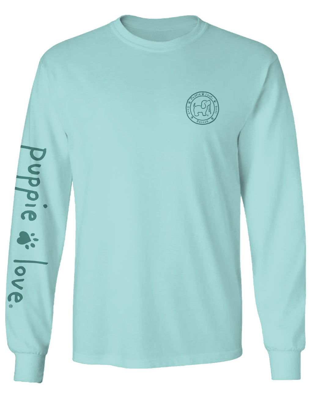 AQUA CAMO PUP, ADULT LS