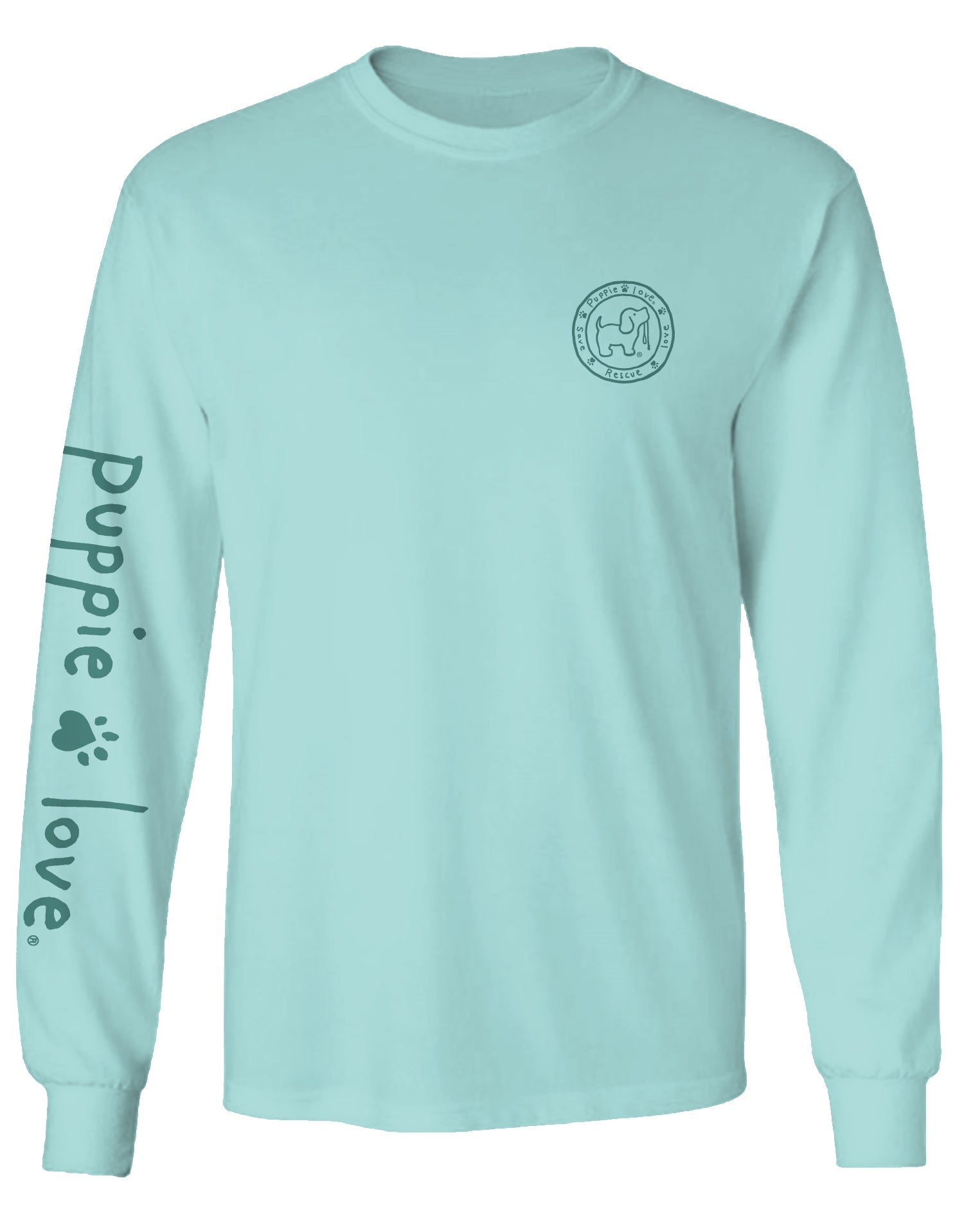 AQUA CAMO PUP, ADULT LS