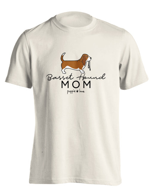BASSET HOUND MOM (RED & WHITE)