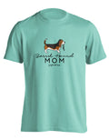 BASSET HOUND MOM (TRI-COLOR)