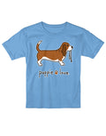 BASSET HOUND PUP (RED & WHITE), YOUTH SS