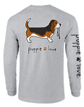 BASSET HOUND PUP (TRI-COLOR), ADULT LS