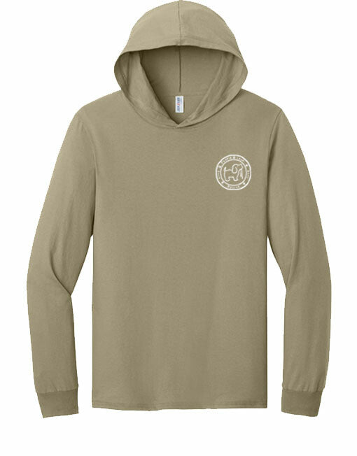 BEACH BUS SKELETON PUPS, ADULT HOODIE TEE