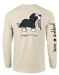BERNESE MOUNTAIN DOG PUP, ADULT LS