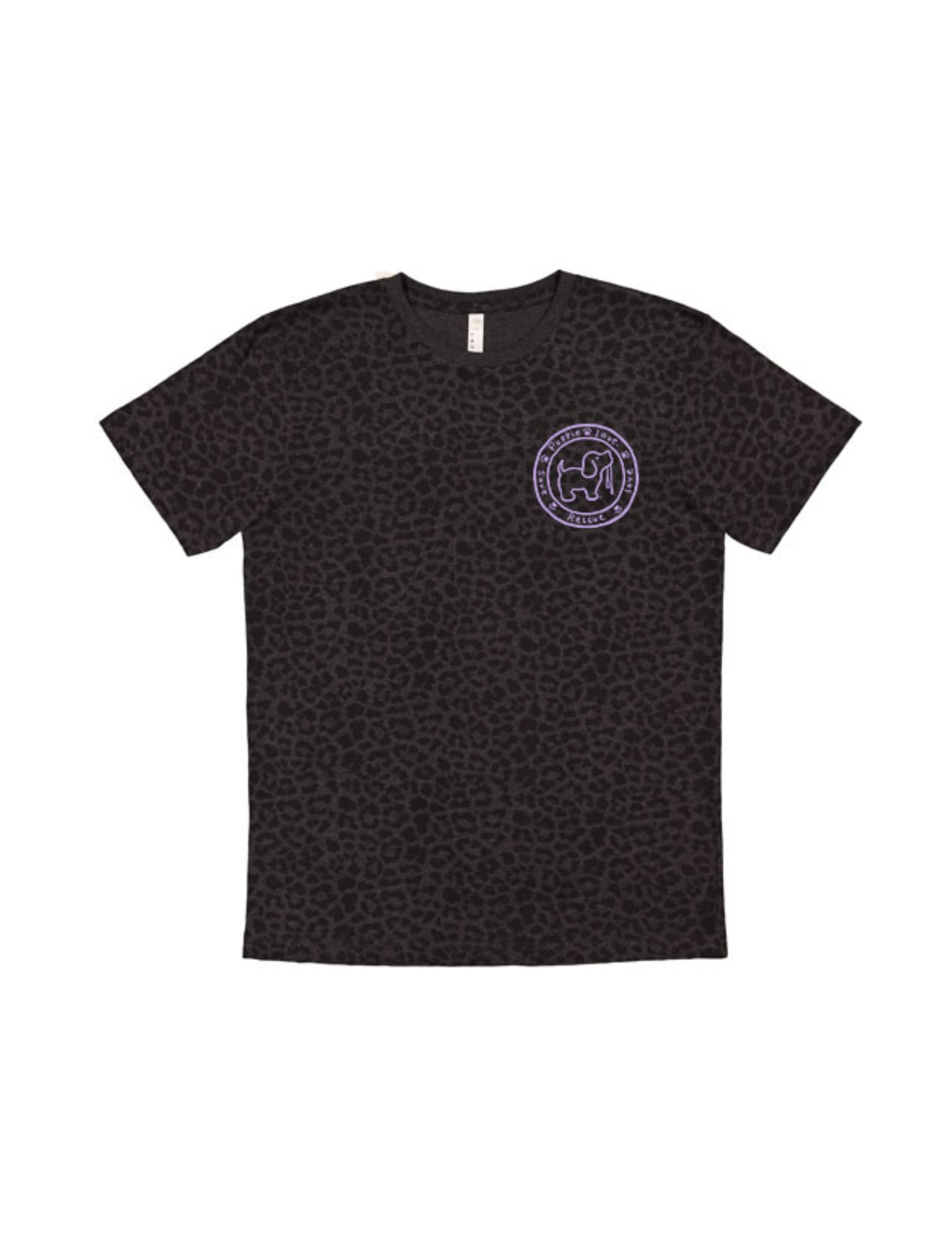 BLACK LEOPARD LOGO PUP, YOUTH SS